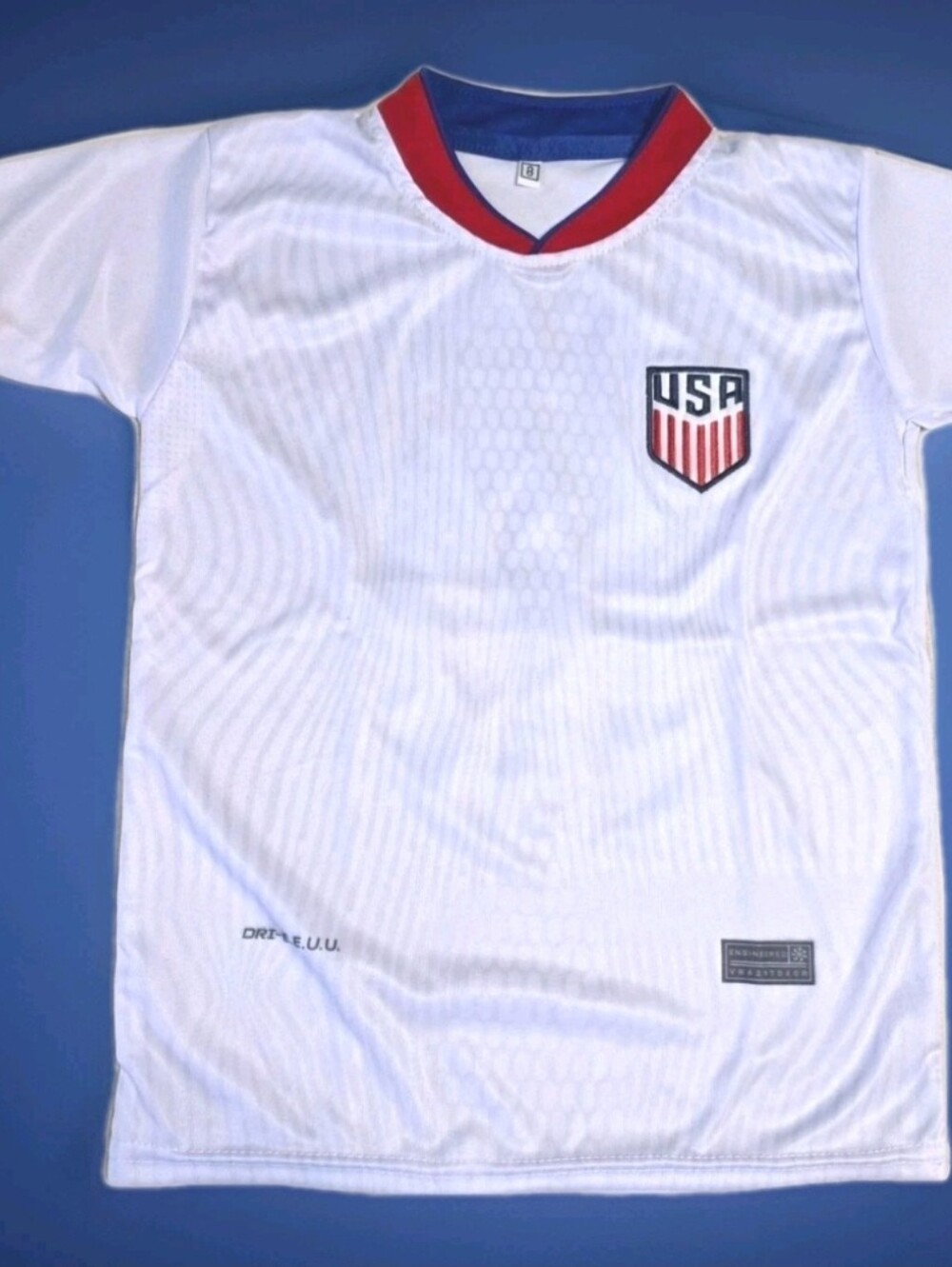 NWOT Pulisic USA Soccer Jersey & Shorts Set Youth 8 USMNT World Cup Kit - Picture 2 of 7